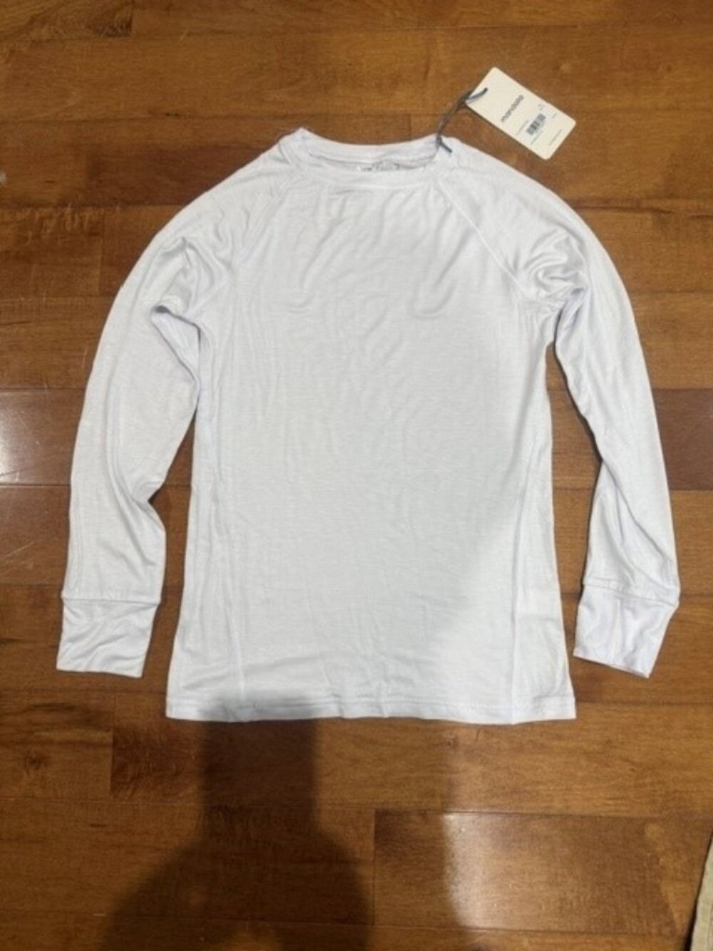 NWT Mandala Underscrub -White Long Sleeve